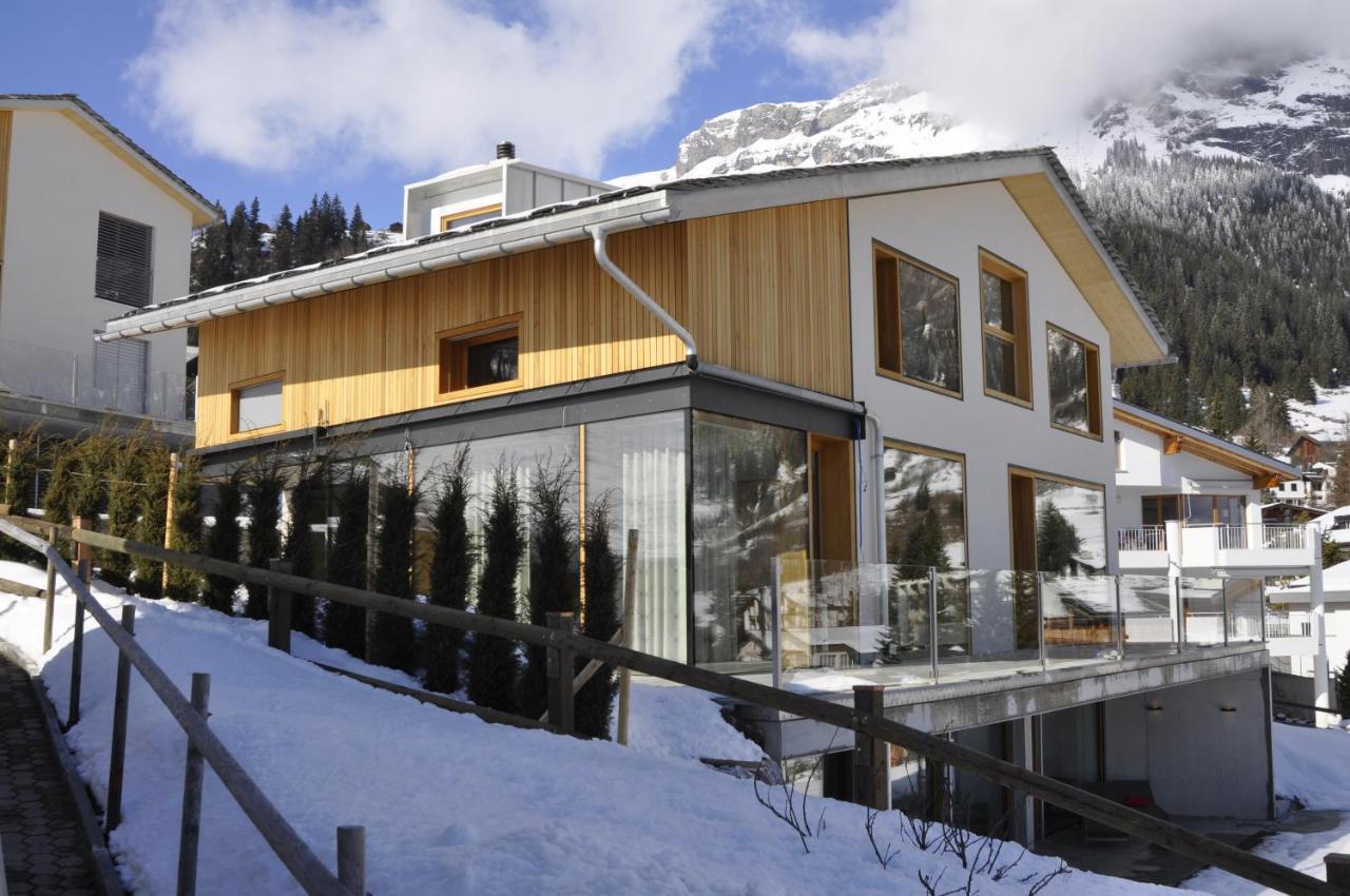 Casa Admisa, Spektakulaere Aussicht, Ski In And Out, Hochwertige Einrichtung, Valserstein Und Eiche Flims Dış mekan fotoğraf